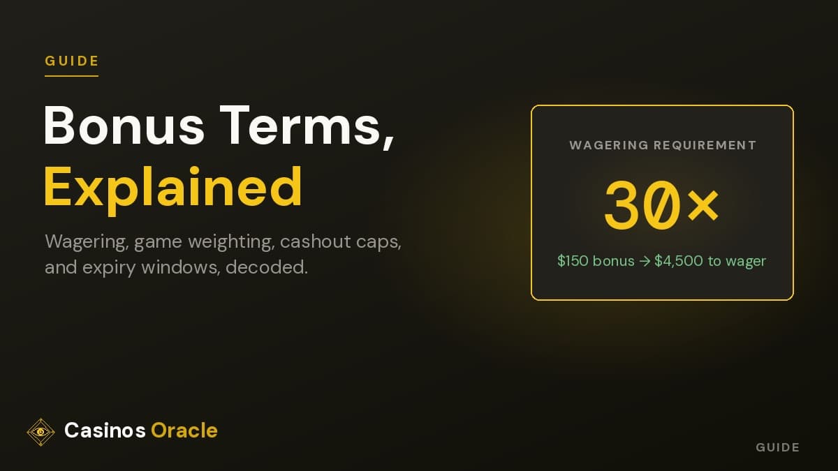 Bonus terms explained examples