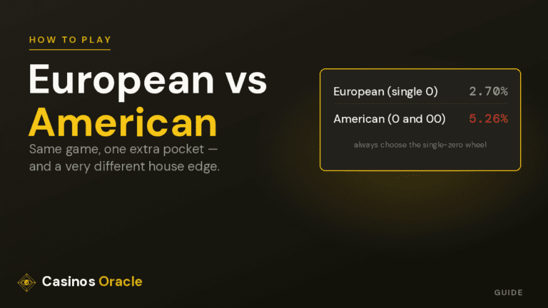European vs American roulette