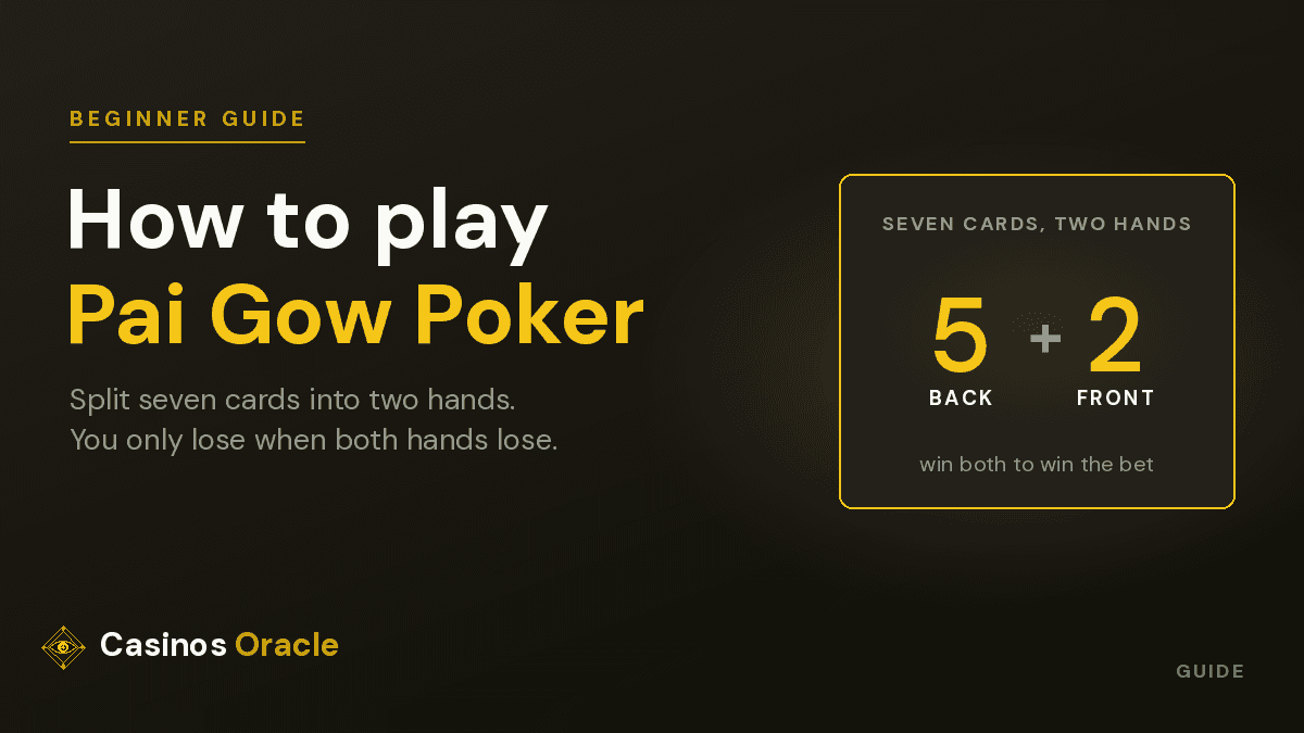 How to play Pai gow